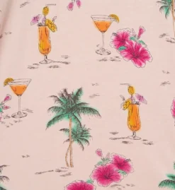 PJ Salvage Playful Prints Tropical Drinks 3 Pc PJ Set RHPLPJT -Simone Perele Bikinis Shop pj salvage pjsa01 rhplpjt cs1