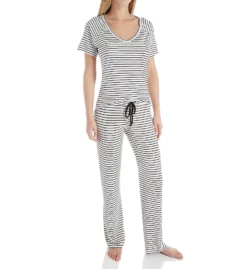 PJ Salvage Basic V-Neck Shirt RIBAT -Simone Perele Bikinis Shop pj salvage pjsa01 ribat cs1