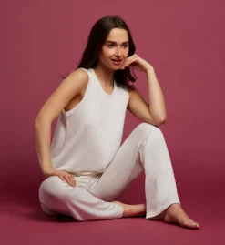 PJ Salvage Jammie Essentials French Terry Sleep Pant RIJEP -Simone Perele Bikinis Shop pj salvage pjsa01 rijep cs3