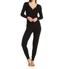 PJ Salvage Textured Essentials Rib Peachy Long Sleeve Shirt RITELS -Simone Perele Bikinis Shop pj salvage pjsa01 ritels cs3