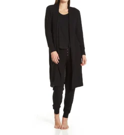 PJ Salvage Textured Essentials Rib Peachy Robe RITER -Simone Perele Bikinis Shop pj salvage pjsa01 riter cs3