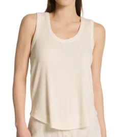 PJ Salvage Textured Essentials Rib Peachy Tank Top RITETK
