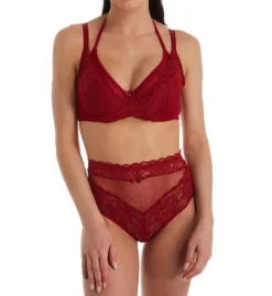 Pour Moi Contradiction Suspense Lace Up Deep Brief Panty 11805 -Simone Perele Bikinis Shop pour moi pmoi01 11805 cs1