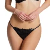 Pour Moi India Bold Embroidery Thong Panty 20364