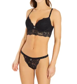 Pour Moi Bling It On Padded Plunge Longline Bra 20400 -Simone Perele Bikinis Shop pour moi pmoi01 20400 cs1