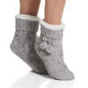 Pour Moi Cable Knit Slipper Sock 331