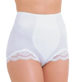 Rago Light Shaping V Leg Brief Panty With Lace 919