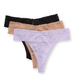 Rhonda Shear Lace Thong - 3 Pack 2912X3 -Simone Perele Bikinis Shop rhonda shear rhon01 2912x3 cs2
