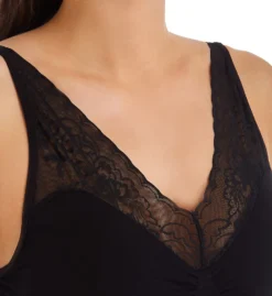 Rhonda Shear Seamless Tank W/ Lace Detail 4056 -Simone Perele Bikinis Shop rhonda shear rhon01 4056 cs1