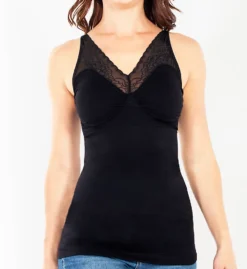 Rhonda Shear Seamless Tank W/ Lace Detail 4056