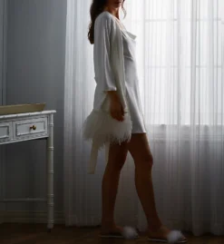 Rya Collection Feather Slippers S01 -Simone Perele Bikinis Shop rya collection rya01 s01 cs3