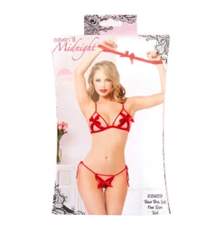 Seven 'til Midnight 3 Piece Bow Set 10565P -Simone Perele Bikinis Shop seven til midnight stm01 10565p cs1