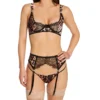 Seven 'til Midnight Leading Lady Three Piece Garter Set 11259
