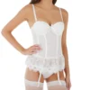 Seven 'til Midnight Victorian Lace Bustier And Thong Set 9103
