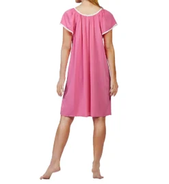 Shadowline Cameo Nylon Tricot Short Sleeve 40 Inch Waltz Gown 36123 -Simone Perele Bikinis Shop shadowline shdw01 36123 bs