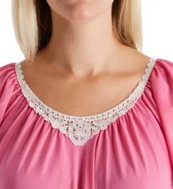 Shadowline Cameo Nylon Tricot Short Sleeve 40 Inch Waltz Gown 36123 -Simone Perele Bikinis Shop shadowline shdw01 36123 cs1