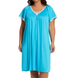 Shadowline Cameo Nylon Tricot Short Sleeve 40 Inch Waltz Gown 36123 -Simone Perele Bikinis Shop shadowline shdw01 36123 cs6