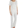 Shadowline Before Bed Placket Front PJ Set 68117