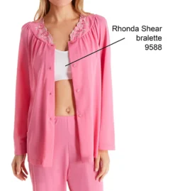 Shadowline Petals Long Sleeve Pajama Set 76283 -Simone Perele Bikinis Shop shadowline shdw01 76283 cs2