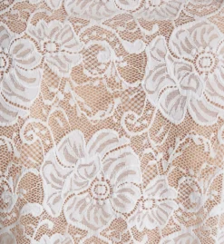 Shirley Of Hollywood Stretch Lace Long Sleeve Trimmed Robe With Thong 31106 -Simone Perele Bikinis Shop shirley of hollywood shir01 31106 cs1