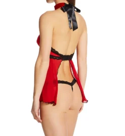 Shirley Of Hollywood High Neck Open Front Babydoll 31524 -Simone Perele Bikinis Shop shirley of hollywood shir01 31524 bs