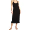 Skin Organic Cotton Long Sexy Slip With Shelf Bra OJ914
