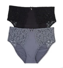 Smart And Sexy Micro High Waist Bikini Panty - 2 Pack SA1380 -Simone Perele Bikinis Shop smart and sexy ssxy01 sa1380 cs2