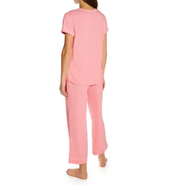 Softies By Paddi Murphy Cali Short Sleeve Capri PJ Set 9956-2 -Simone Perele Bikinis Shop softies by paddi murphy sof001 9956 2 bs