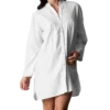 Thea Fiona Long Sleeve Nightshirt 8039