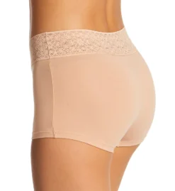 Tommy John Cool Cotton Lace Waist Boyshort Panty 1002536 -Simone Perele Bikinis Shop tommy john tj01 1002536 bs
