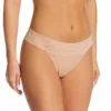 Tommy John Cool Cotton Lace Waist Thong 1002943