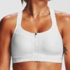 Under Armour Armour High Crossback Zip Front Sports Bra 1355110