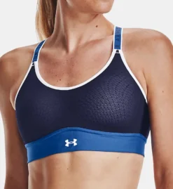 Under Armour UA Infinity Medium Impact Color Block Sports Bra 1370062