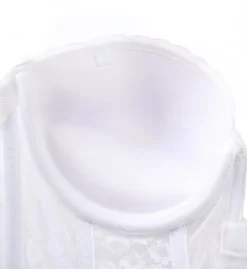 Va Bien Lace Low Plunge Bustier With Garters 6163 -Simone Perele Bikinis Shop va bien vab001 6163 cs3