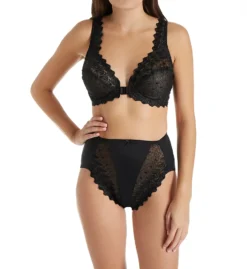 Valmont Embroidered Lace And Satin Hi-Cut Brief Panties 2320 -Simone Perele Bikinis Shop valmont val001 2320 cs2