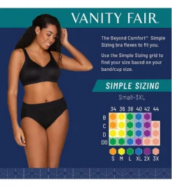 Vanity Fair Beyond Comfort Simple Sizing Wirefree Bra 72204 -Simone Perele Bikinis Shop vanity fair vf001 72204 cs5