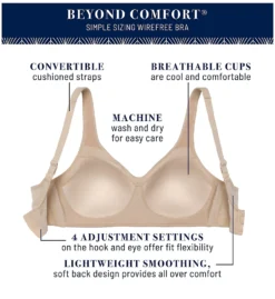 Vanity Fair Beyond Comfort Simple Sizing Wirefree Bra 72204 -Simone Perele Bikinis Shop vanity fair vf001 72204 cs6
