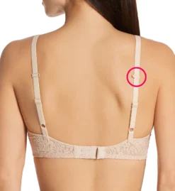 Wacoal Halo Lace Molded Underwire Bra With J-Hook 851205 -Simone Perele Bikinis Shop wacoal wac001 851205 bs