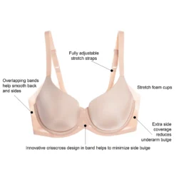 Wacoal Ultimate Side Smoother Seamless T-Shirt Bra 853281 -Simone Perele Bikinis Shop wacoal wac001 853281 cs6