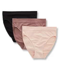 Wacoal B Smooth Hi Cut Brief Panty - 3 Pack 870275 -Simone Perele Bikinis Shop wacoal wac001 870275 cs2