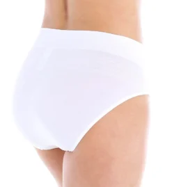 Warner's No Pinching No Problems Seamless Hi-Cut Panty-3 Pk 5501PPK -Simone Perele Bikinis Shop warners warn01 5501ppk bs