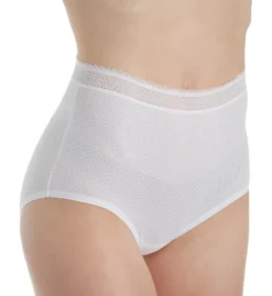 Warner's Breathe Freely Brief Panty With Lace RS4901P