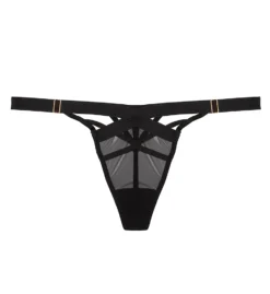 Wolf & Whistle After Dark Chantal Mesh Thong Panty LET005 -Simone Perele Bikinis Shop wolf whistle ww01 let005 cs1