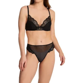 Wolf & Whistle Jo Lace High Waist Thong Panty W995B -Simone Perele Bikinis Shop wolf whistle ww01 w995b cs1